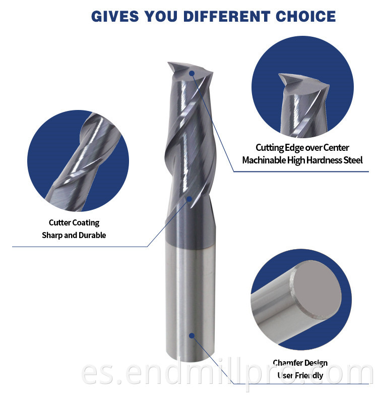 2flute end mill